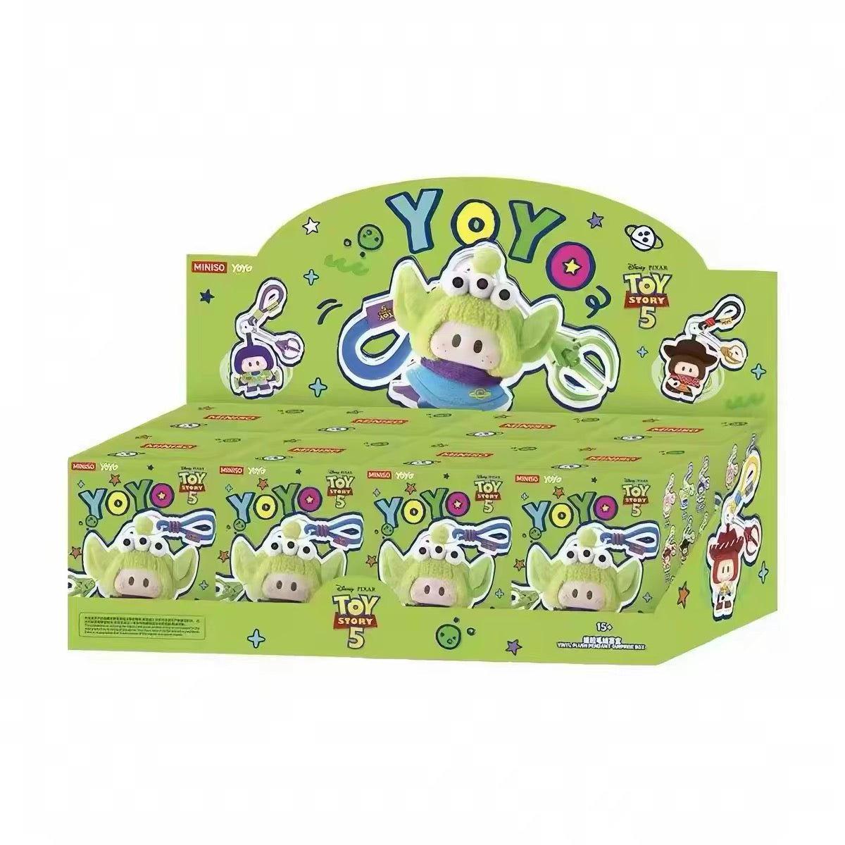 YOYO Chan x Toy Story Doll | Yoyo Lovely with You - พวงกุญแจตุ๊กตาไวนิลแบบสุ่ม (Blind Box)