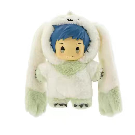 Miniso x Digimon Adventure Digital Monster Plush Keychain | King of Beast Tamers Digimon 003 - Plush Vinyl Keychain Pendant Blind Box