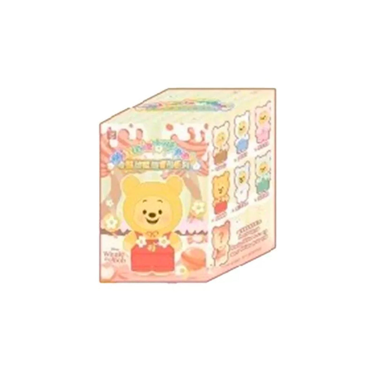 TopToy x Winnie The Pooh キャンディーベア パート1 | パステルキャンディー プー 衣装付き レッド ブラウン ブルー ピンク スカイブルー グリーン パープル - コレクタブルトイ ミステリーブラインドボックス