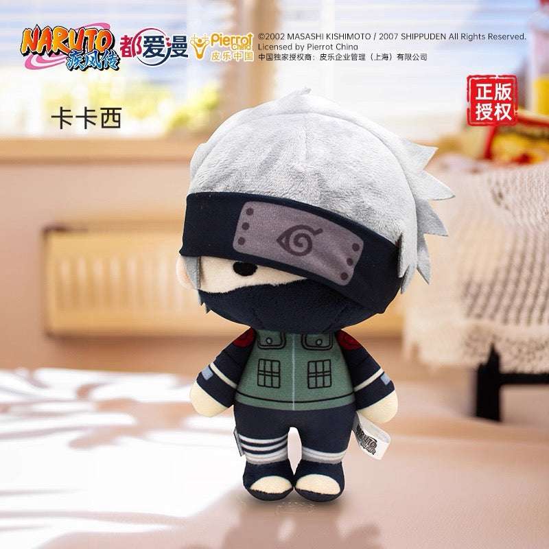 Japanese Anime Naruto Ninja Cute Plush Doll | Naruto Sasuke Sakura Kakashi 18cm tall - Cute Kawaii Item