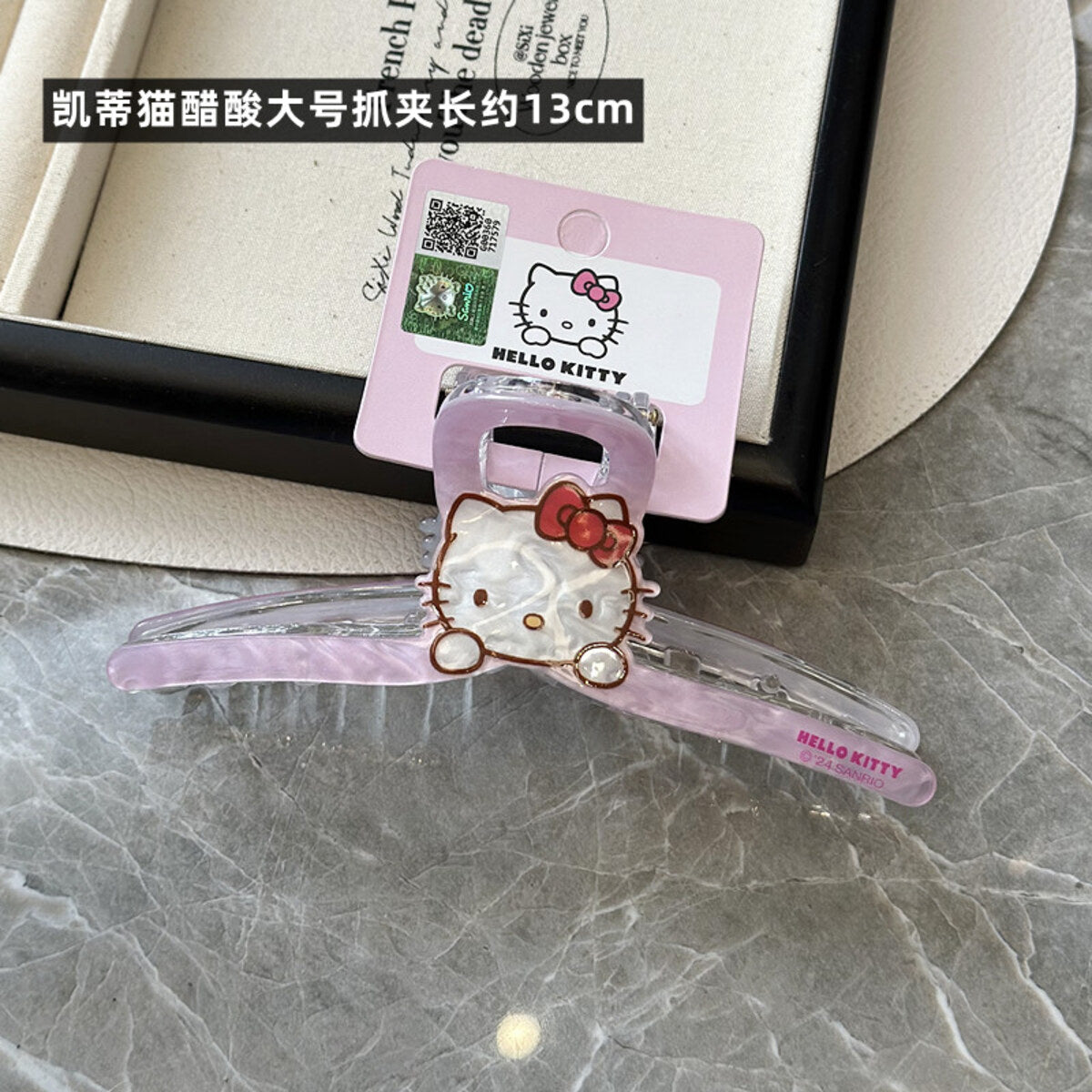 Hello Kitty large claw clip style 11660