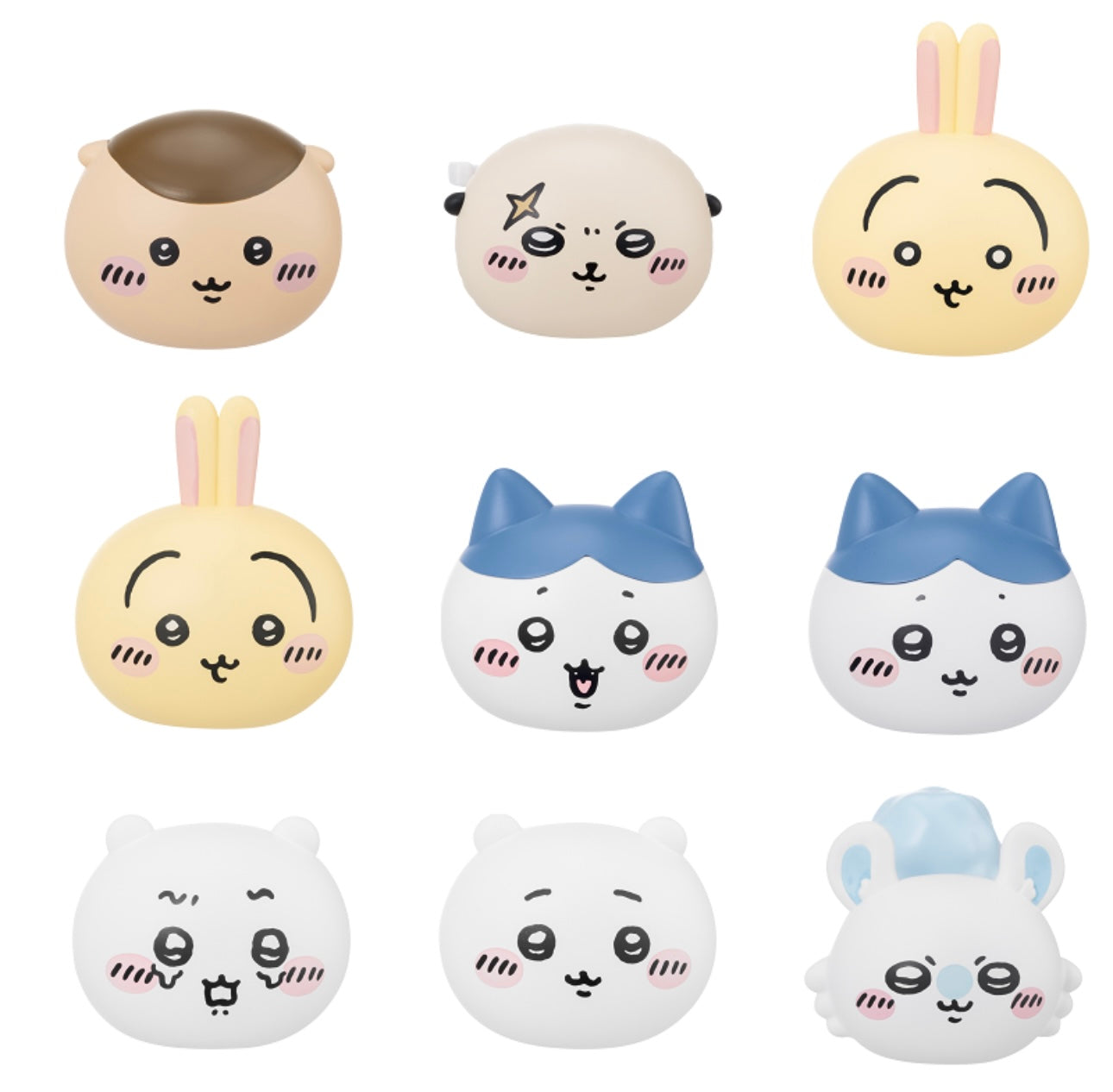 ChiiKawa X Miniso | ChiiKawa Hachiware Usagi Momonga Kurimanju Rakko Hecha Buddy Blind Box Figure - Kawaii Item Cute Room Decoration KawaiiGiftLand