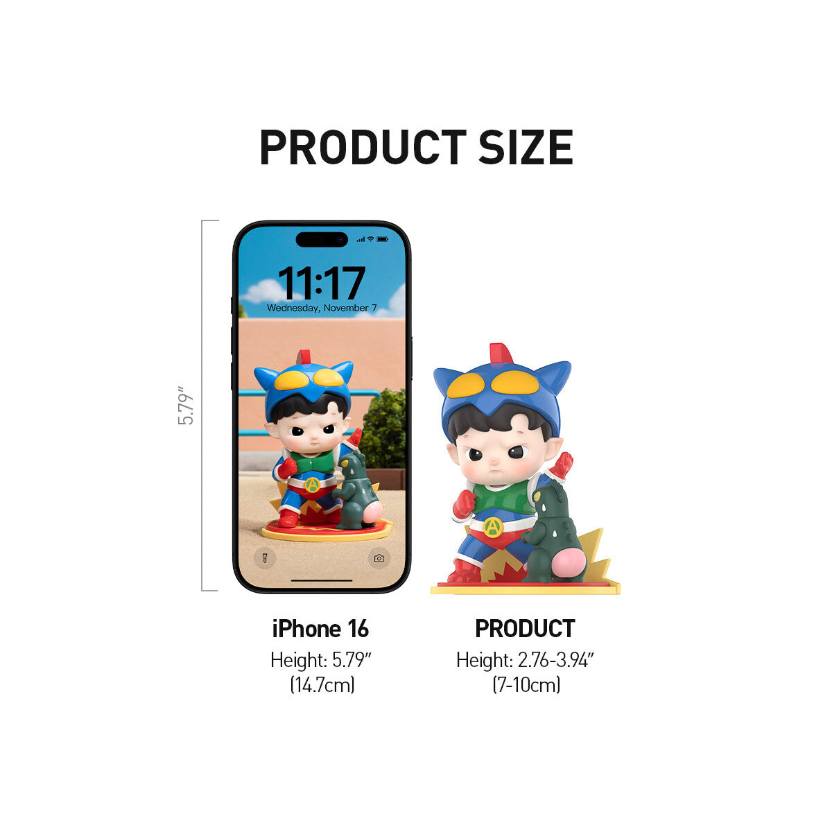 Product size chart