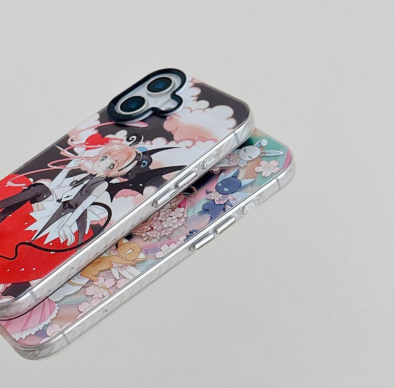 CardCaptorSakura Retro Comic Laser Case | Part 3 Cosplay Style Sakura - Phone Case Samsung Galaxy S26 S25 S24 S23 S22 S21 FE Ultra Edge
