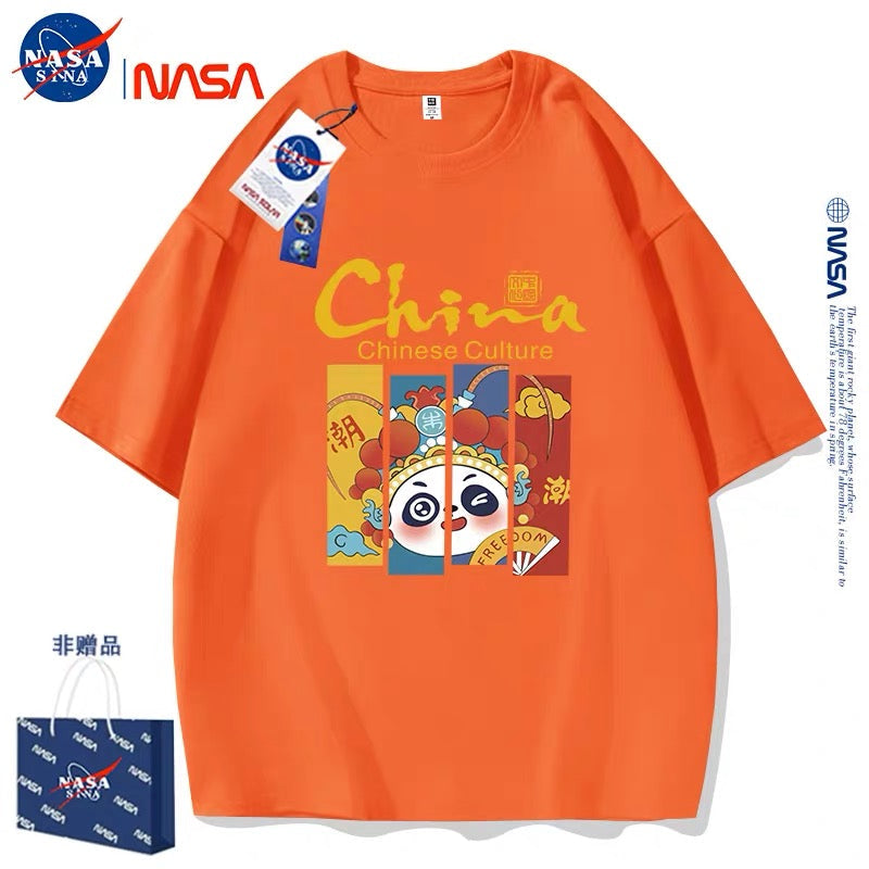 Cute Animals Panda Style T-Shirt Series | Chinese Style Panda Part1 - Kawaii Fashion Items for Child & Adult Matching outfits for Parents and Children