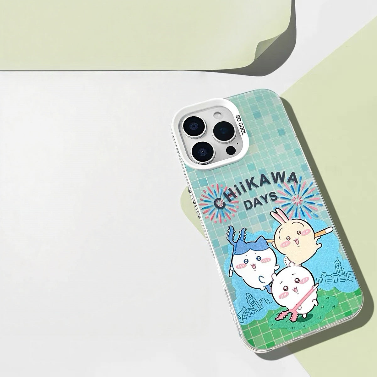เคสเลเซอร์ ลายการ์ตูนญี่ปุ่น ChiiKawa Chiikawa Day | ChiiKawa Hachiware Usagi - เคสโทรศัพท์ Samsung Galaxy S26 S25 S24 S23 S22 S21 FE Ultra Edge
