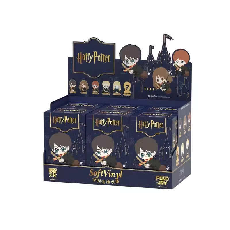 TopToy x Harry Magical School Wizard Witch | Magical School Characters with Broomstick - Cute Kawaii Doll Mystery Blind Box
