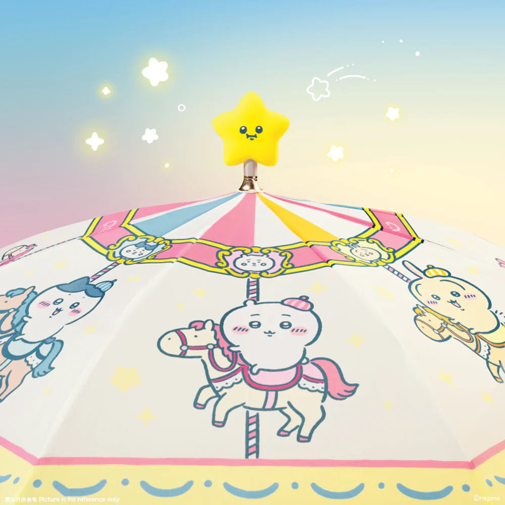 ChiiKawa ChiiKawa Go Round Limited Series ChiiKawa Hachiware Usagi cute Long Umbrella main product view