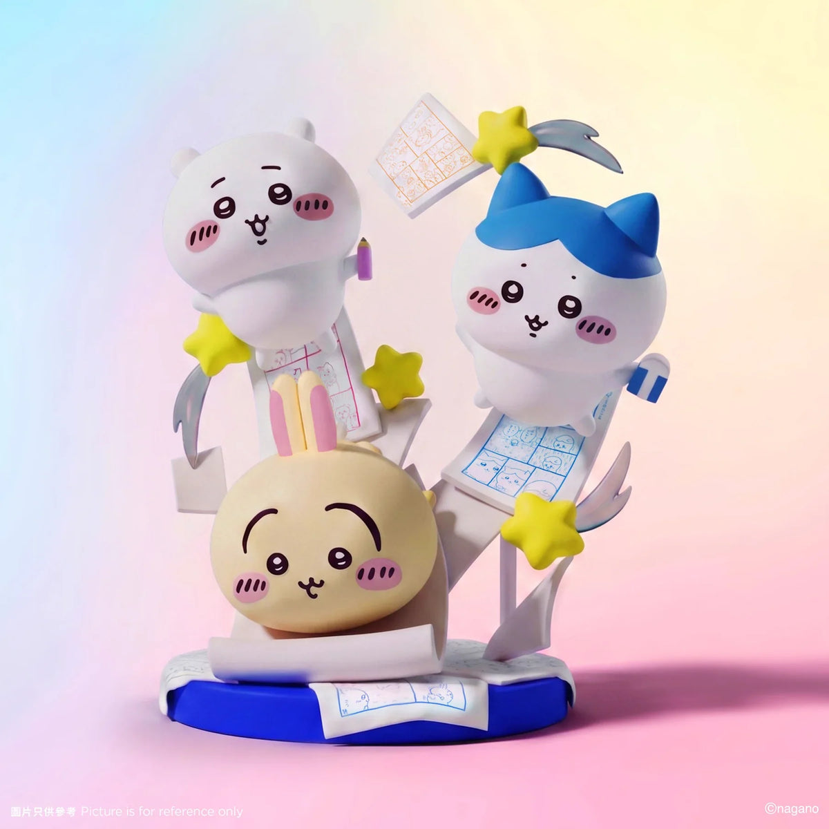 ChiiKawa ChiiKawa Go Round Limited Series ChiiKawa Hachiware Usagi Glow In Dark Figure packaging and product view