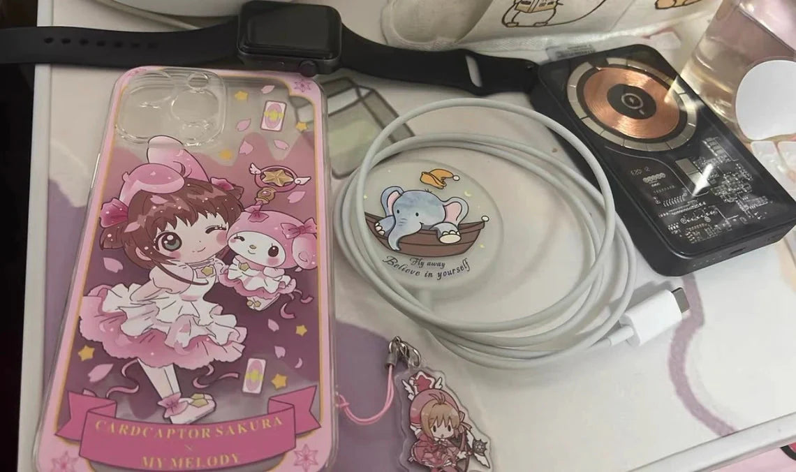 Clean CardCaptorSakura X MM KU CN PN iPhone Case 6 7 8 PLUS SE2 XS XR X 11 12 13 14 15 16 Pro Promax 12mini 13mini KawaiiGiftLand