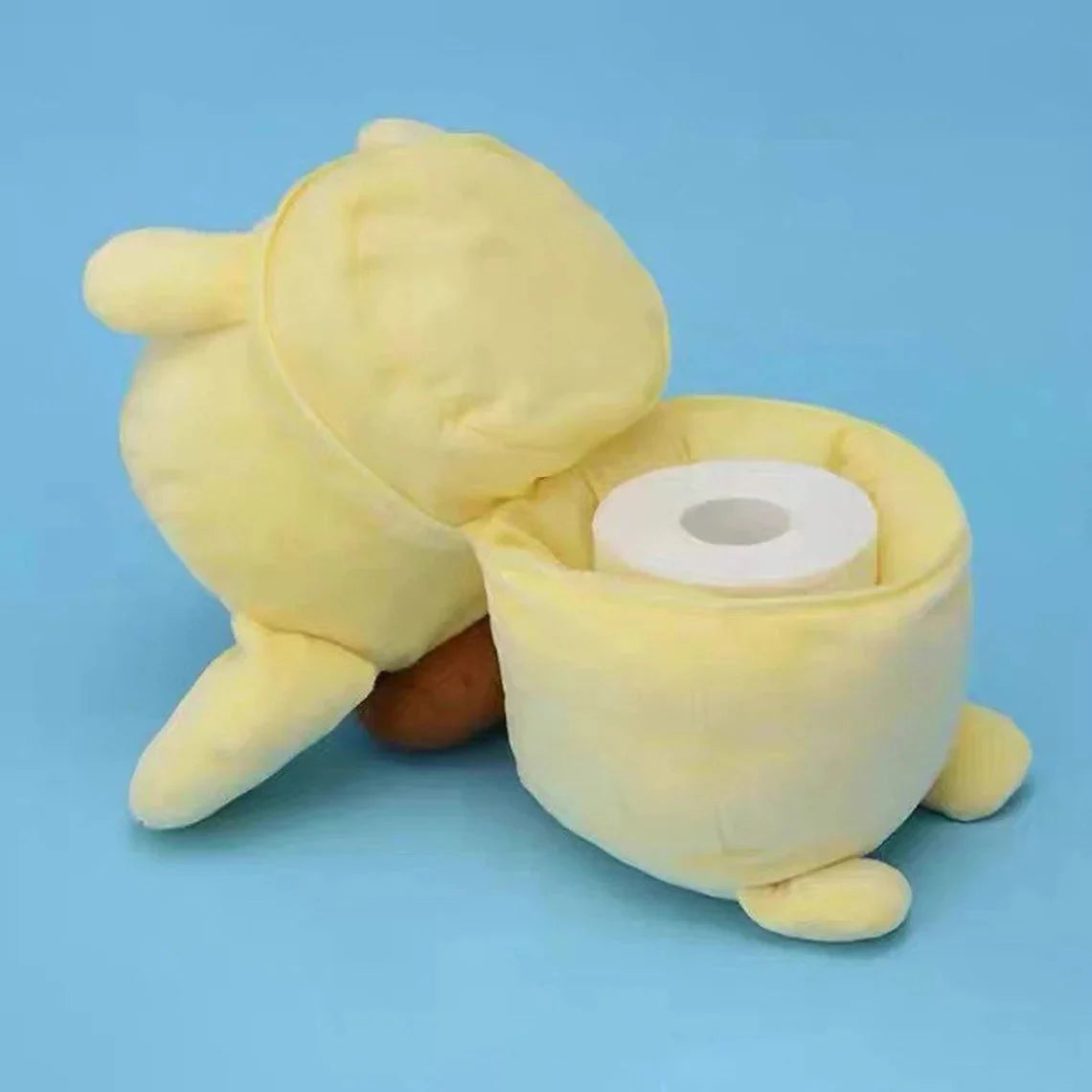 Sanrio Pompompurin Tissue Cover Plush Doll Japan KawaiiGiftLand