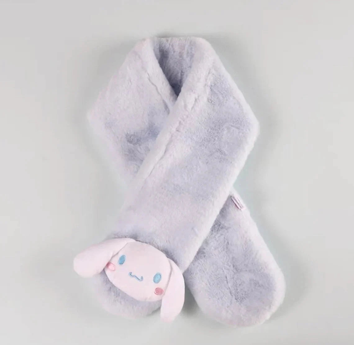 Sanrio My Melody Cinnamoroll Fluffy Scarf Winter Accessories KawaiiGiftLand