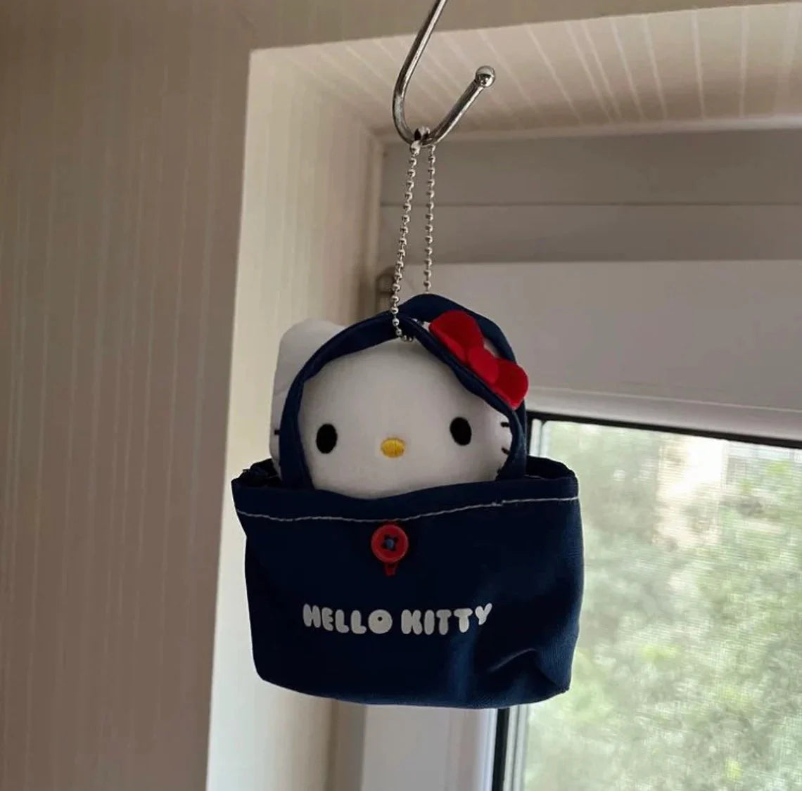 Sanrio Hello Kitty My Melody Kuromi Cinnamoroll Mini Plush Doll with Bag Keychain KawaiiGiftLand
