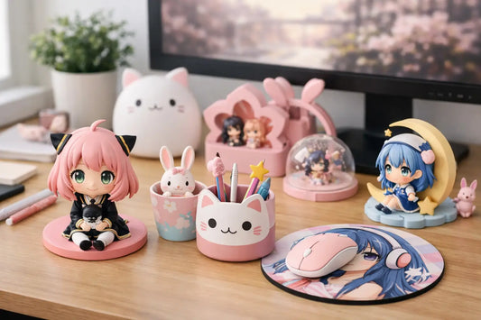 Cute Desk Accessories Anime Fans Will Love