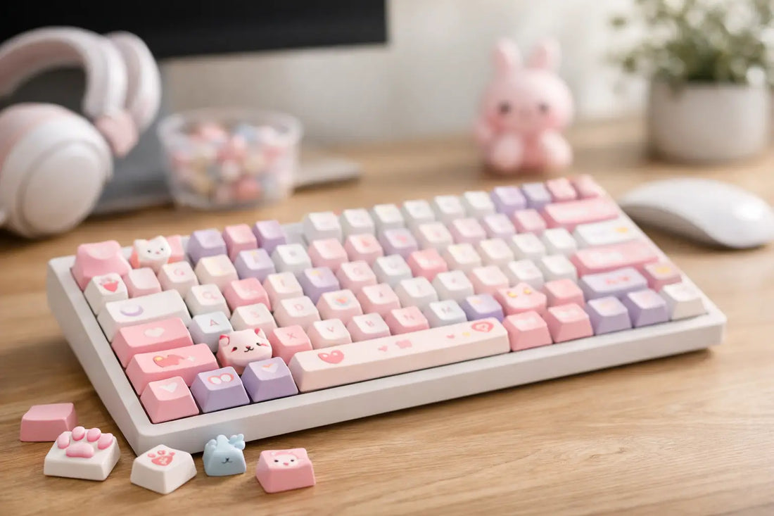 How to Choose Kawaii Keycaps for Your Keyboard
