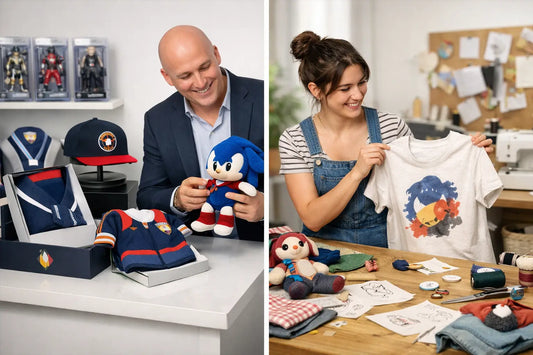 Licensed Merch Versus Fanmade Merch Compared