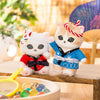 【日本限定】mofusand（モフサンド）｜祭り mofusand はっぴ姿の可愛いマスコットぬいぐるみキーホルダー - かわいいアイテム、お部屋のデコレーション、ドール