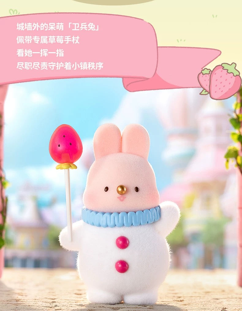 Momo with Bunny Kawaii Lovely Characters | Strawberry Town -Toy Collection Mystery Blind Box KawaiiGiftLand
