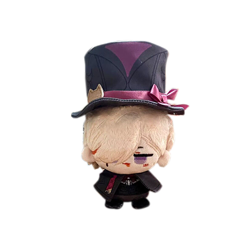 Game Character Genshin Keychain | Lyney Lynette Freminet Cute Kawaii 12cm Doll - Cute Kawaii Item