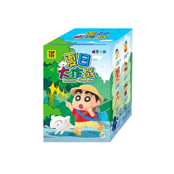 TOPTOY Crayon Shin-chan Summer Playtime packaging and size