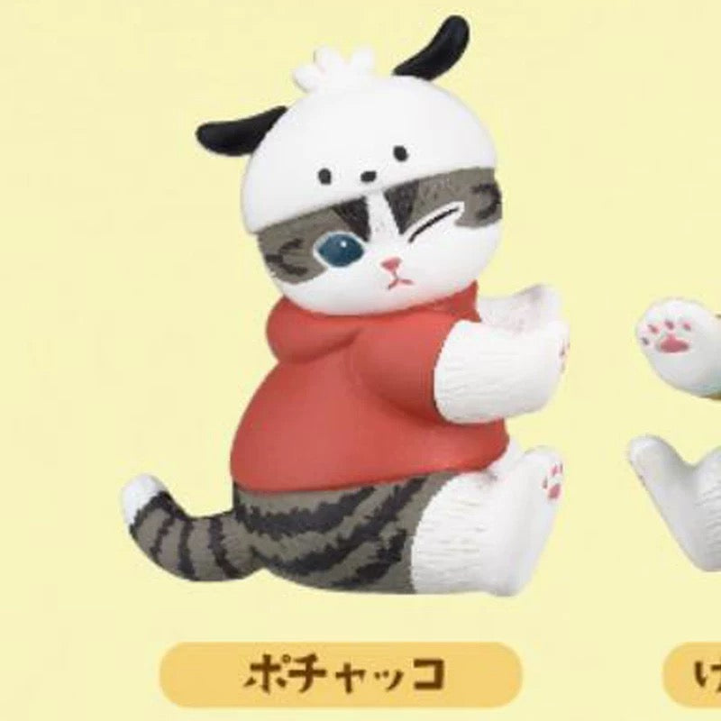 Japan Kitan Club Sanrio Characters x Mofusand Part 3 | Cinnamoroll Pompompurin Pochacco Keroppi Kirimichan - Full Set of 5 KawaiiGiftLand