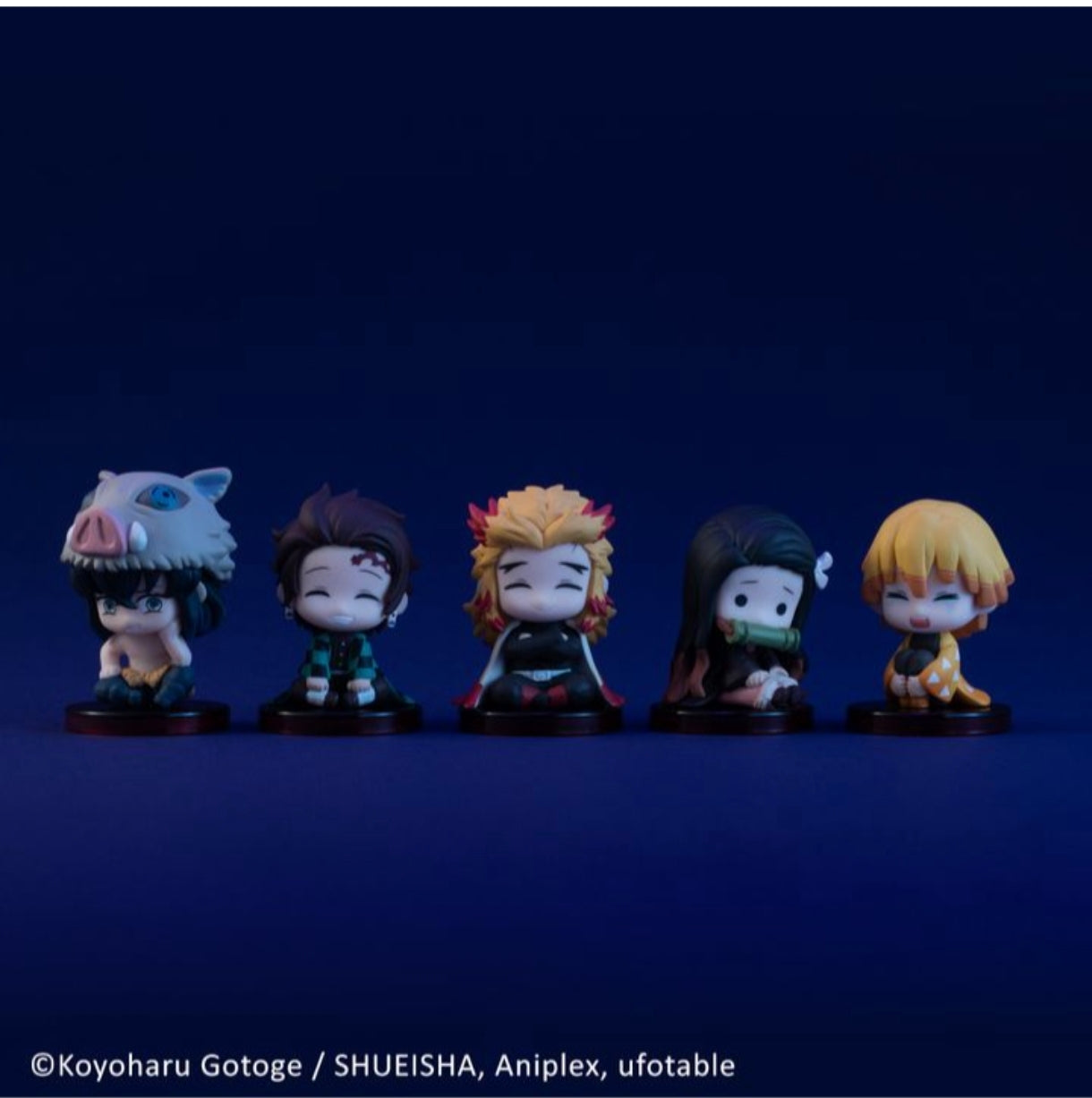 Bandai Demon Slayer Suwarasetai Mini Figure Blind Box Set – Kimetsu no Yaiba Cute Seated Chibi Anime Figures