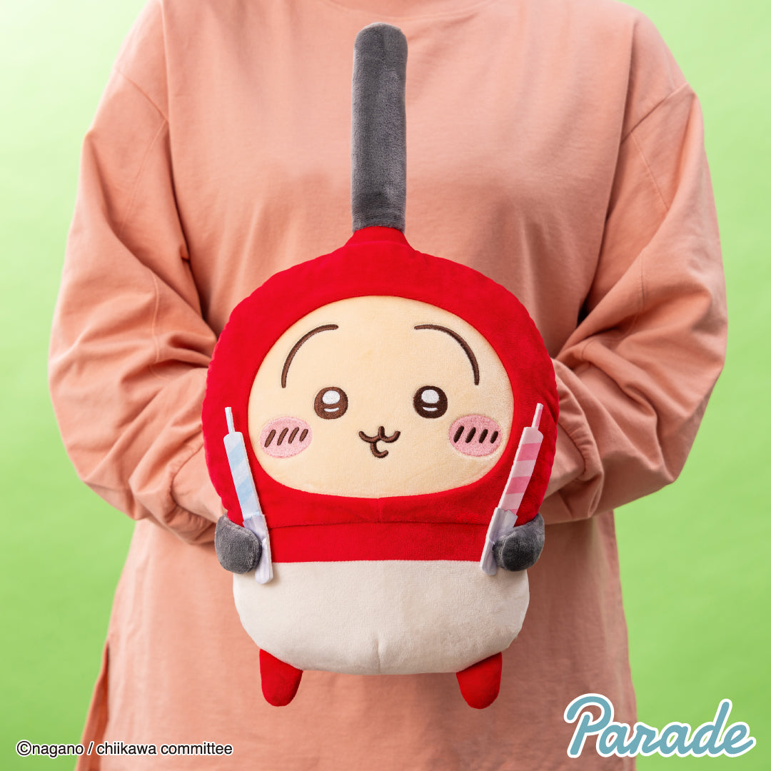 Japan ChiiKawa ChiiKawa & Hachiware Birthday 2025 Series | ChiiKawa Hachiware Usagi Birthday Cake Cream and Lighter Big 30cm Plush Doll  Kawaii items Room Decoration doll KawaiiGiftLand