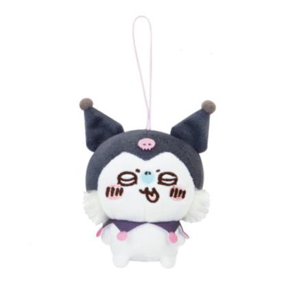 Japan Sanrio x ChiiKawa  | ChiiKawa Hachiware Usagi Momonga Kurimanju with Sanrio Characters - Mini Plush Doll keychain KawaiiGiftLand