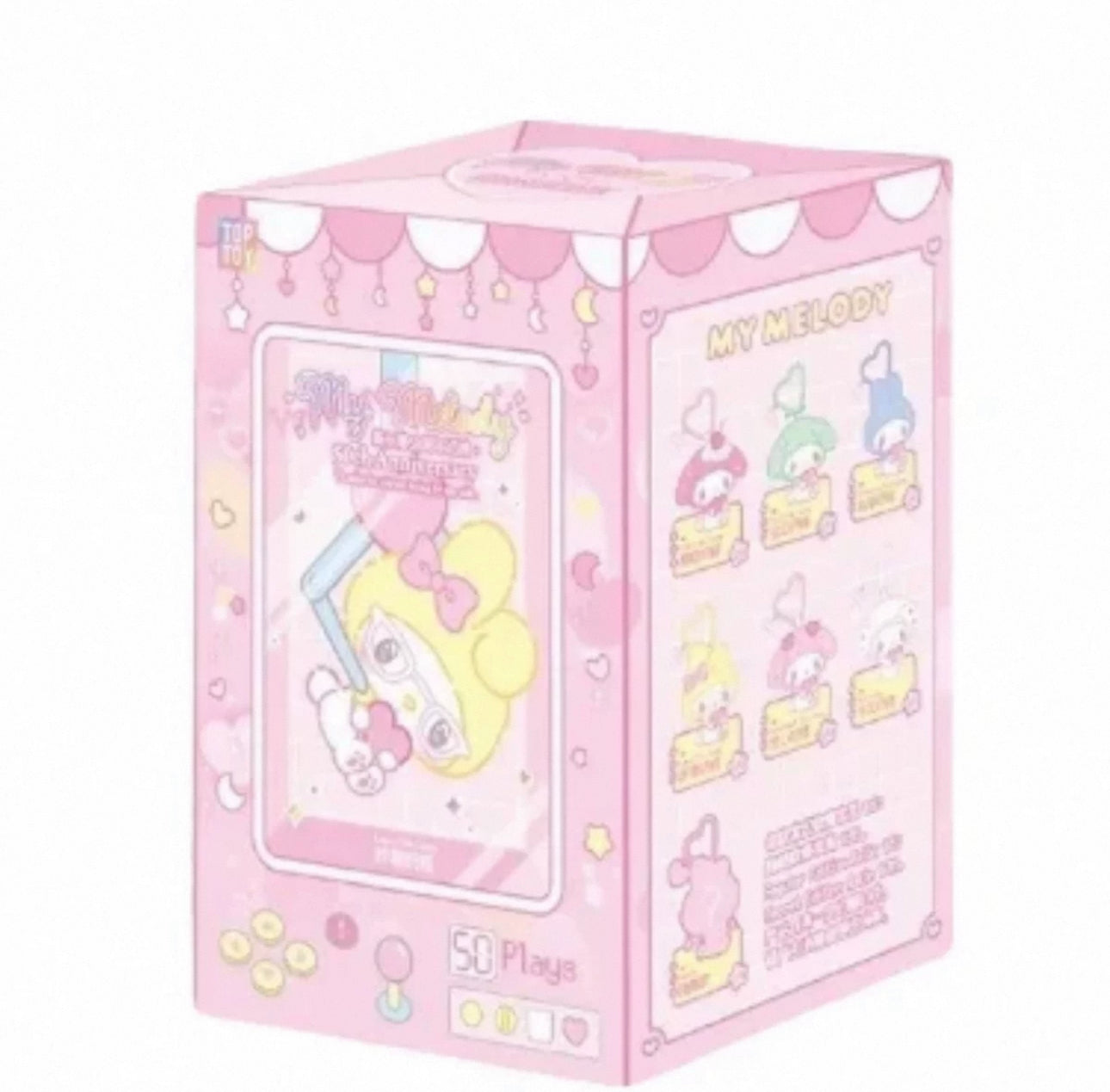 TopToy Sanrio Characters My Melody 50th Anniversary Pastel Milky Candy | Cherry Melon Blueberry Lemon Heart Milk - Collectable Toys Mystery Blind Box KawaiiGiftLand