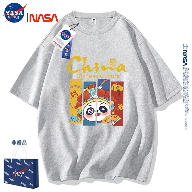 Cute Animals Panda Style T-Shirt Series | Chinese Style Panda Part2 - Kawaii Fashion Items for Child & Adult