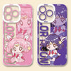 Japanese Cartoon Sailor Girl Cute Style | Sailor Saturn Chibi Moon Usagi - Sailormoon Phone Case Samsung Galaxy S26 S25 S24 S23 S22 S21 FE Ultra Edge