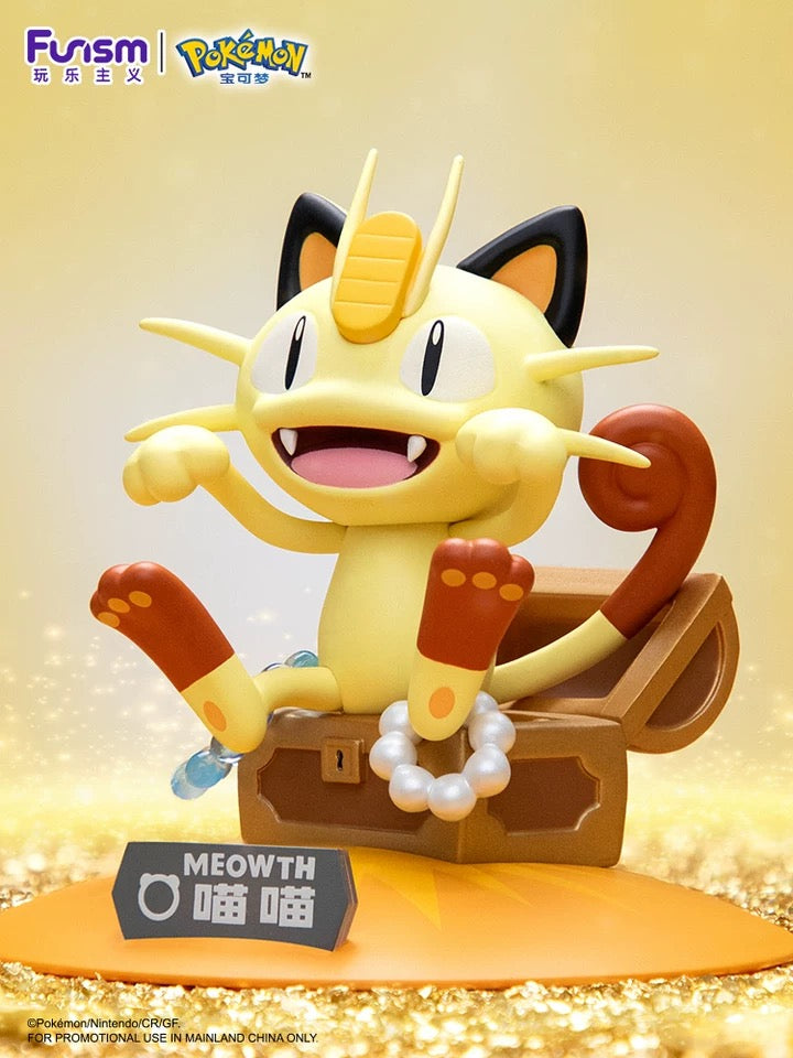 Pokemon Small Size Figure | No.52 Meowth No.150 Mewtwo - Toy Collection KawaiiGiftLand
