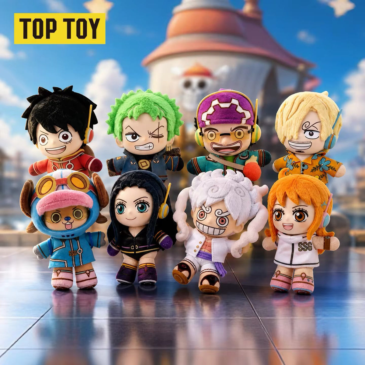 TOPTOY 원피스 에그헤드 편 시리즈 봉제 참 블라인드 박스