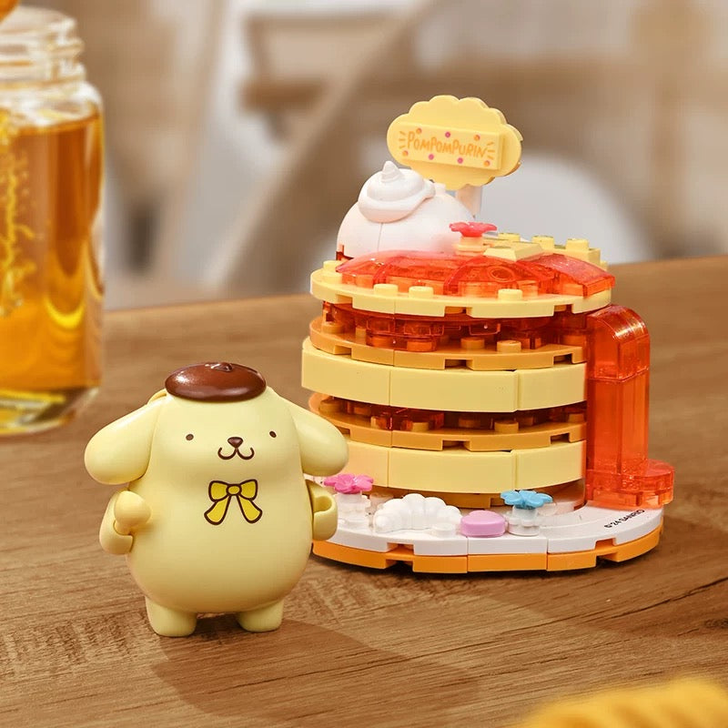 Sanrio Yummy Food Party | Hello Kitty My Melody Kuromi Cinnamoroll Pompompurin Pochacco -  Building Blocks Toy Collections KawaiiGiftLand