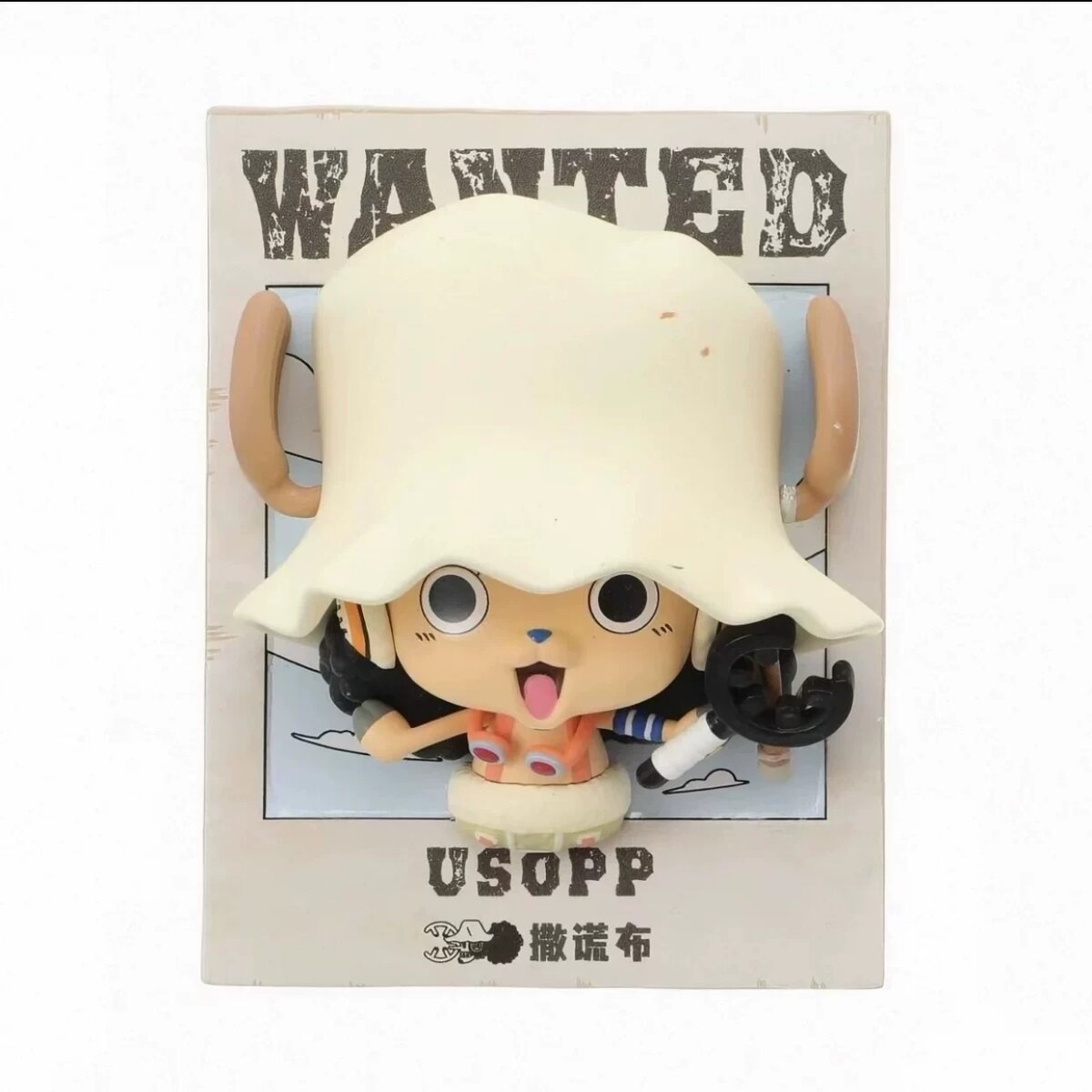 Chopper dress-up 3D fridge magnet Usopp WANTED poster