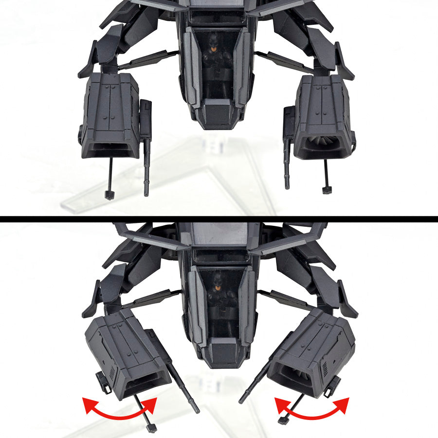 Kaiyodo Sci-Fi Revoltech No. 051 The Bat Flying Vehicle Action Figure (The Dark Knight Rises)