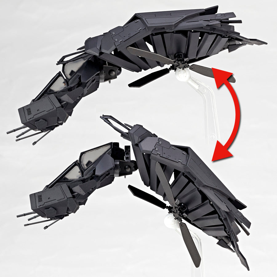Kaiyodo Sci-Fi Revoltech No. 051 The Bat Flying Vehicle Action Figure (The Dark Knight Rises)