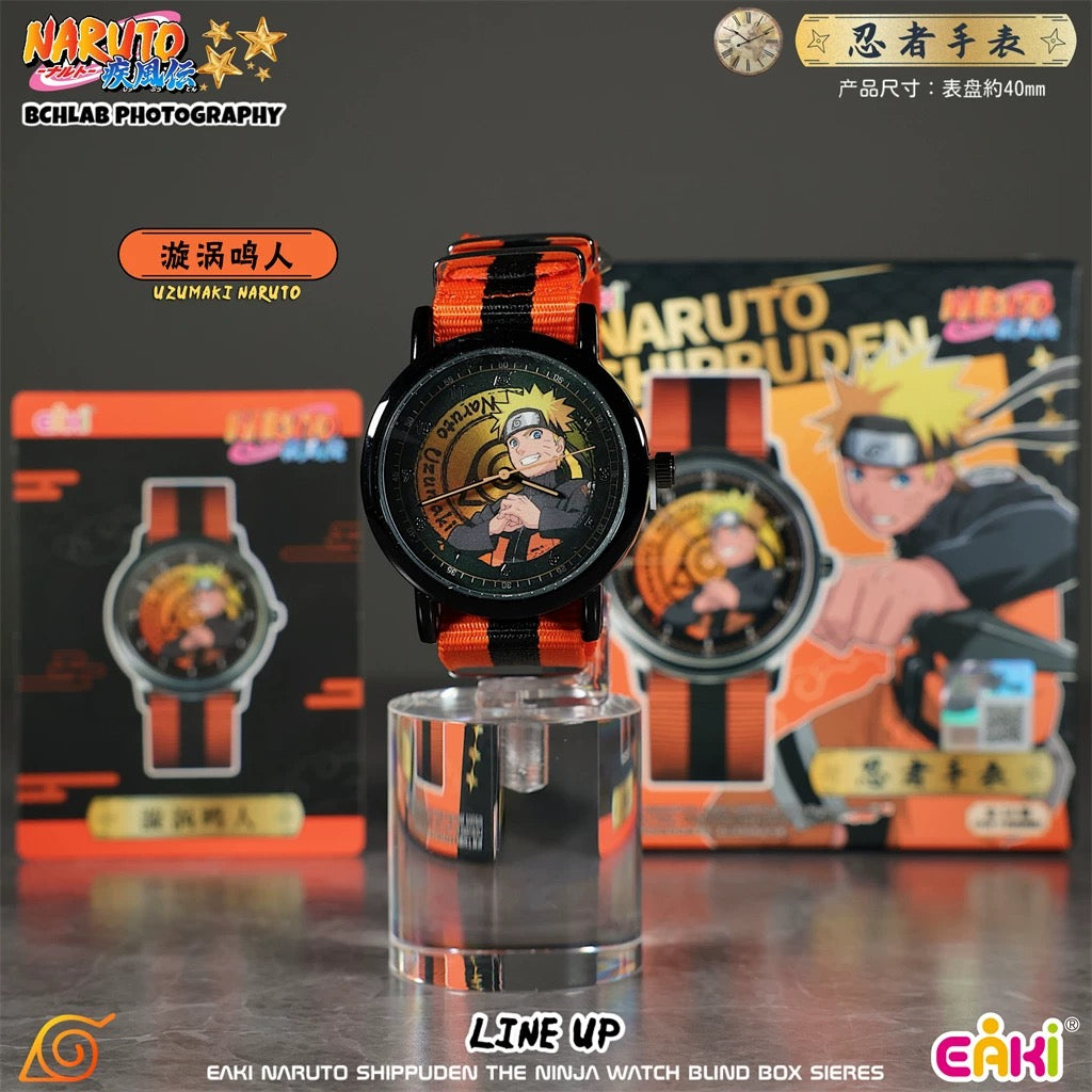 Eaki X Naruto Ninja Part 1 Watch Accessories Series | Naruto Shippuuden Naruto Sasuke Sakura Kakashi Minato Itachi Uchiha Madara Obito - Watch Collectable Toys Mystery Blind Box