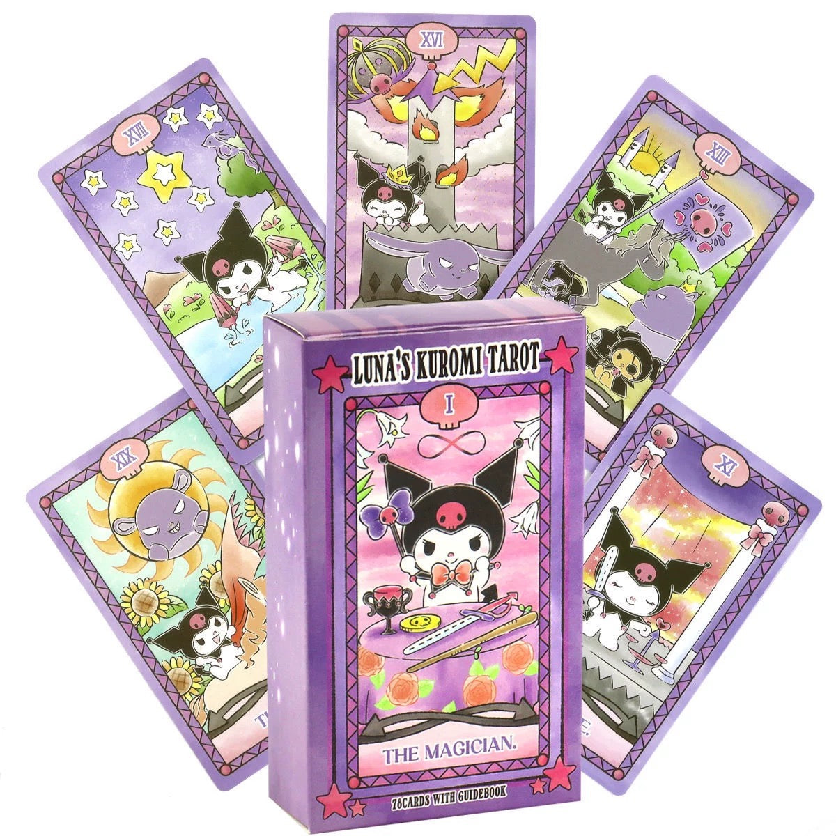 Sanrio Kuromi Luna Tarot Card - Kawaii Collection KawaiiGiftLand
