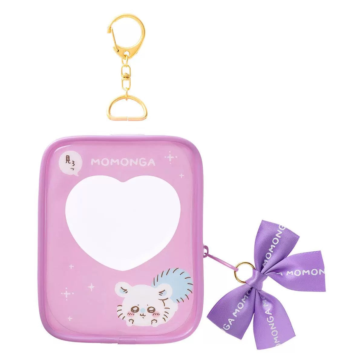 Japanese Cartoon Chiikawa Plastic with Ribbon Itabag Bag Keychain | ChiiKawa Hachiware Usagi Momonga Kurimanju Rakko Shisa Kani - Kawaii Items Can Put in Dolls Keep Dolls Clean KawaiiGiftLand