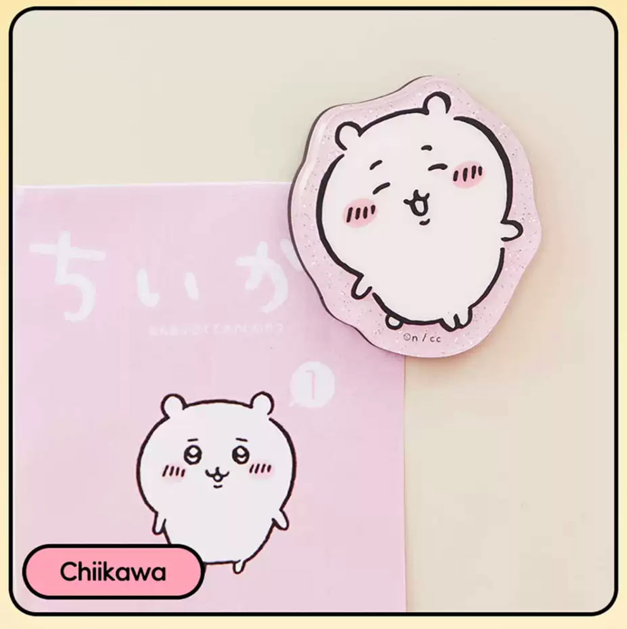 ChiiKawa X Miniso | ChiiKawa Hachiware Usagi Momonga Kurimanju Rakko Magnet with Card - Kawaii Item Cute Accessories KawaiiGiftLand