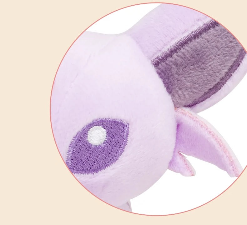 Japan Cartoon Pokemon Center Eevee Evolution Evolve Keychain | Eevee Vaporeon Jolteon Flareon Espeon Umbreon Leafeon Glaceon Sylveon - Mascot Mini Plush Doll KawaiiGiftLand