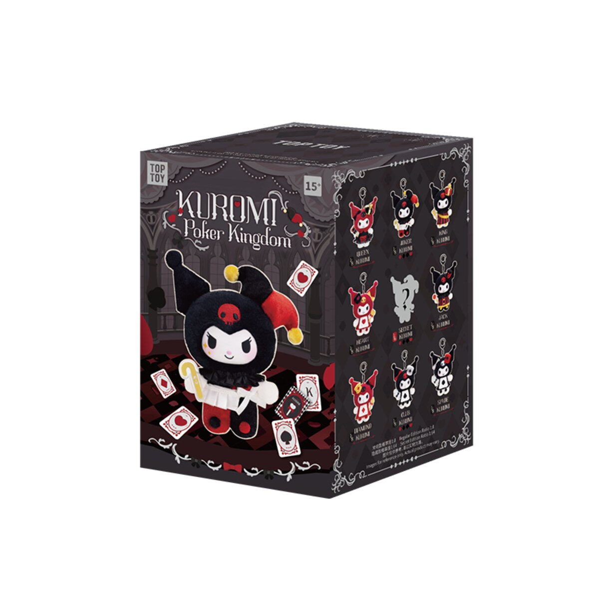TOPTOY Kuromi Poker Kingdom Series single blind box front packaging