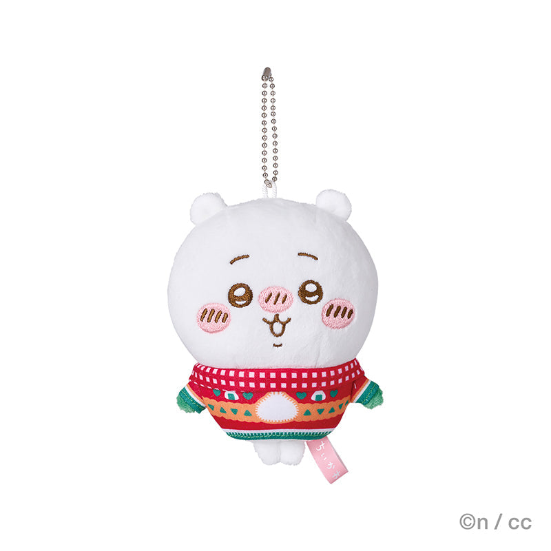 Japan ChiiKawa Christmas X Convenience Store Lottery | Prize A B C D E - ChiiKawa Hachiware Usagi Momonga Kurimanju Giant Plush Doll Cushion Keychain Plate Candle Crystal Ball Kawaii items Room Decoration KawaiiGiftLand