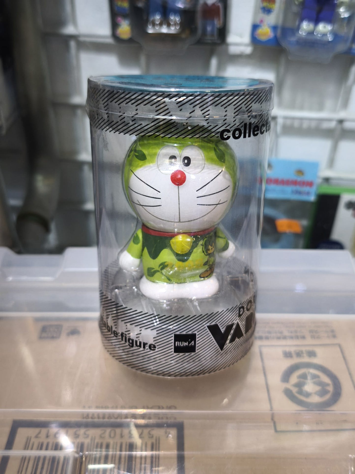 [Pre Owned-New] Doraemon Variarts Limited Edition Collectible Figures by Run'A | 75mm Art Toys
