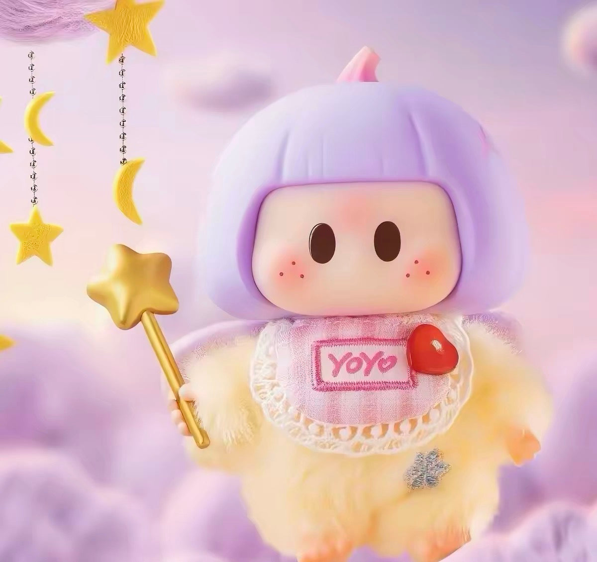 YOYO Chan Doll | Yoyo Angel Baby - Plush Vinyl Keychain Pendant Blind Box