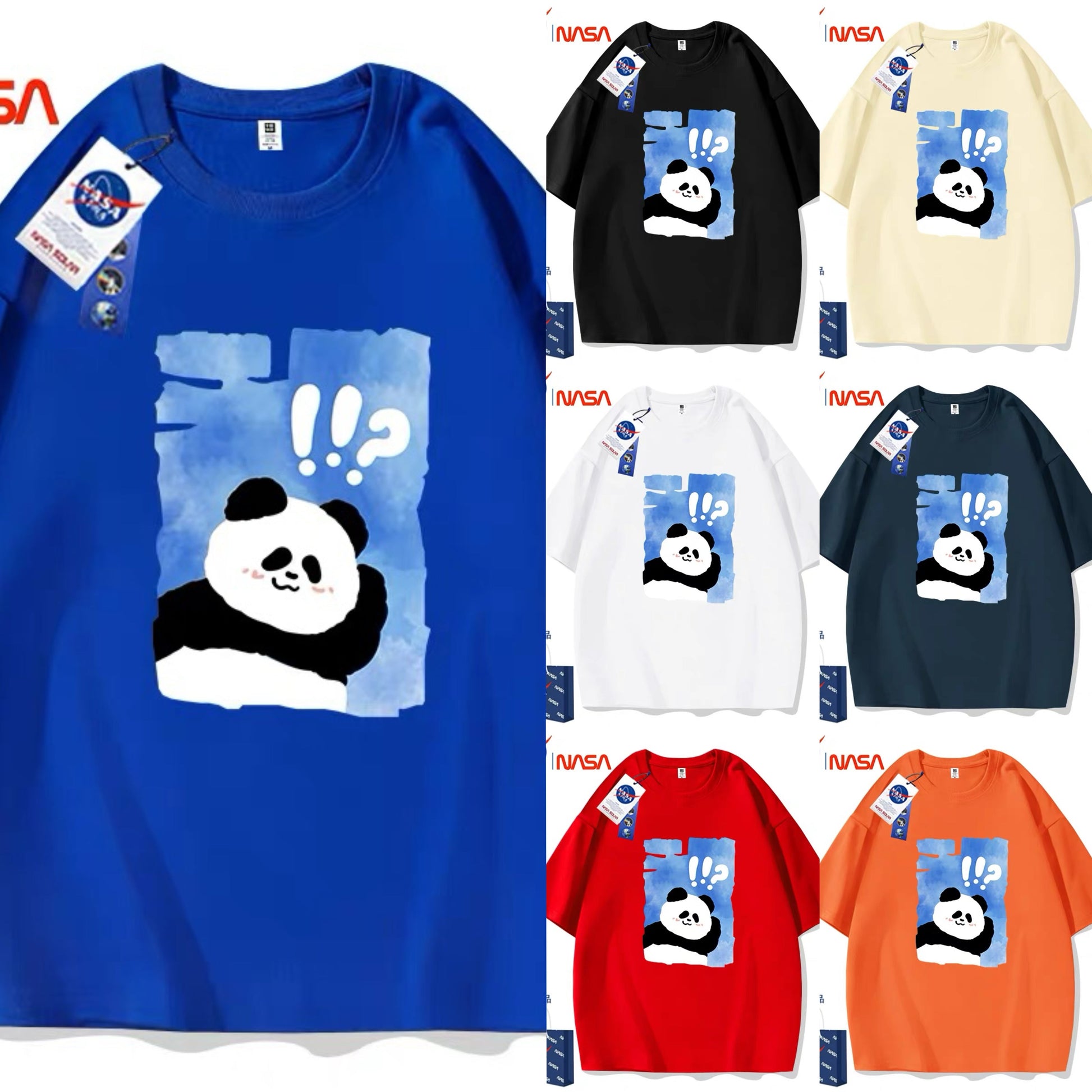 Cute Animals Panda Style T-Shirt Series | Panda Finds You Part1 - Kawaii Fashion Items for Child & Adult Matching outfits for Parents and Children
