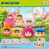 Eaki X Naruto Crayon Shin-chan Part 1 Series The Animal Party | Buriburi Frog Shrimp ChocoBi Tiger Bowlfish Poop - Vinyl Face Plush Doll Figure Keychain Collectable Toys Mystery Blind Box