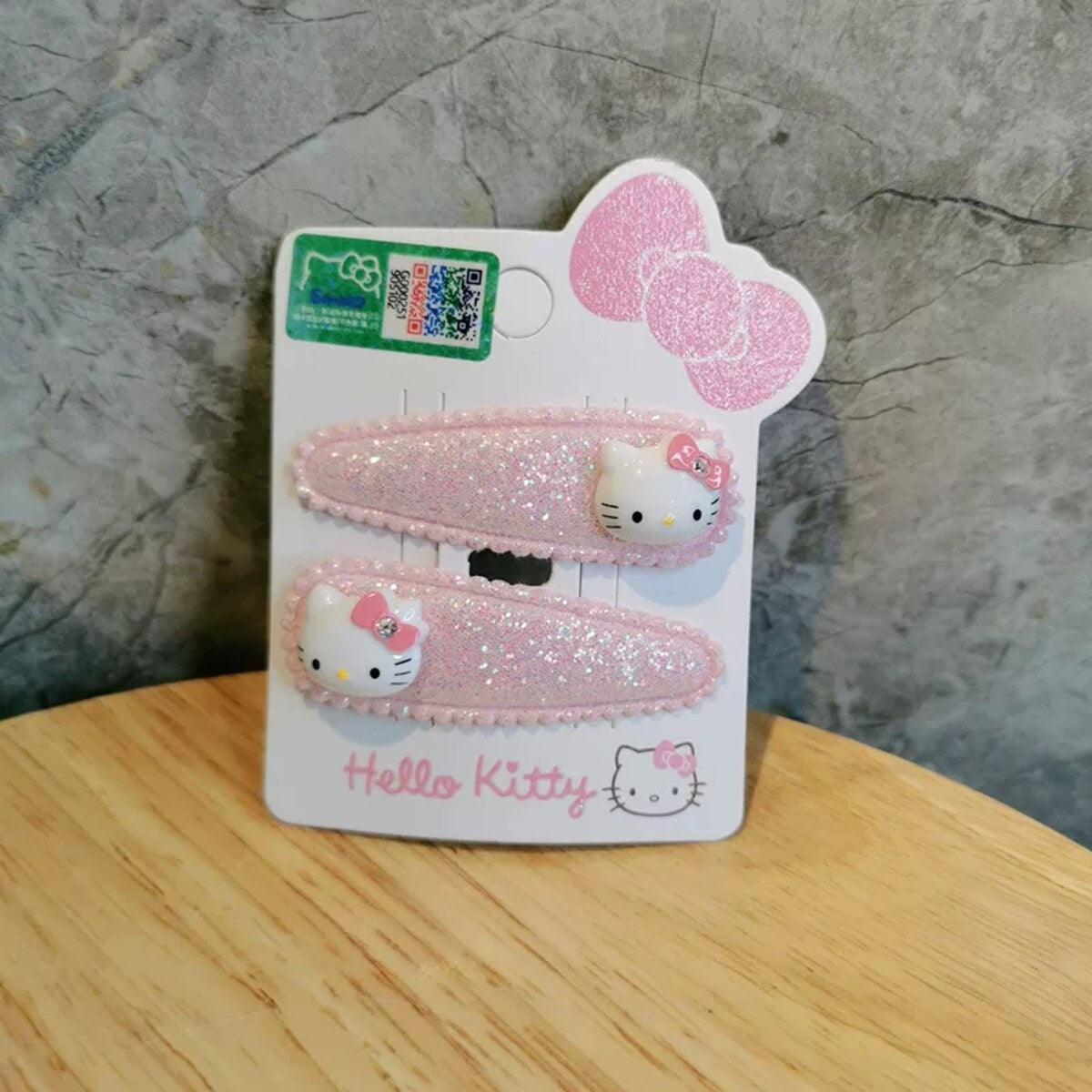Hello Kitty Soft Pink BB Clips ~5.2cm