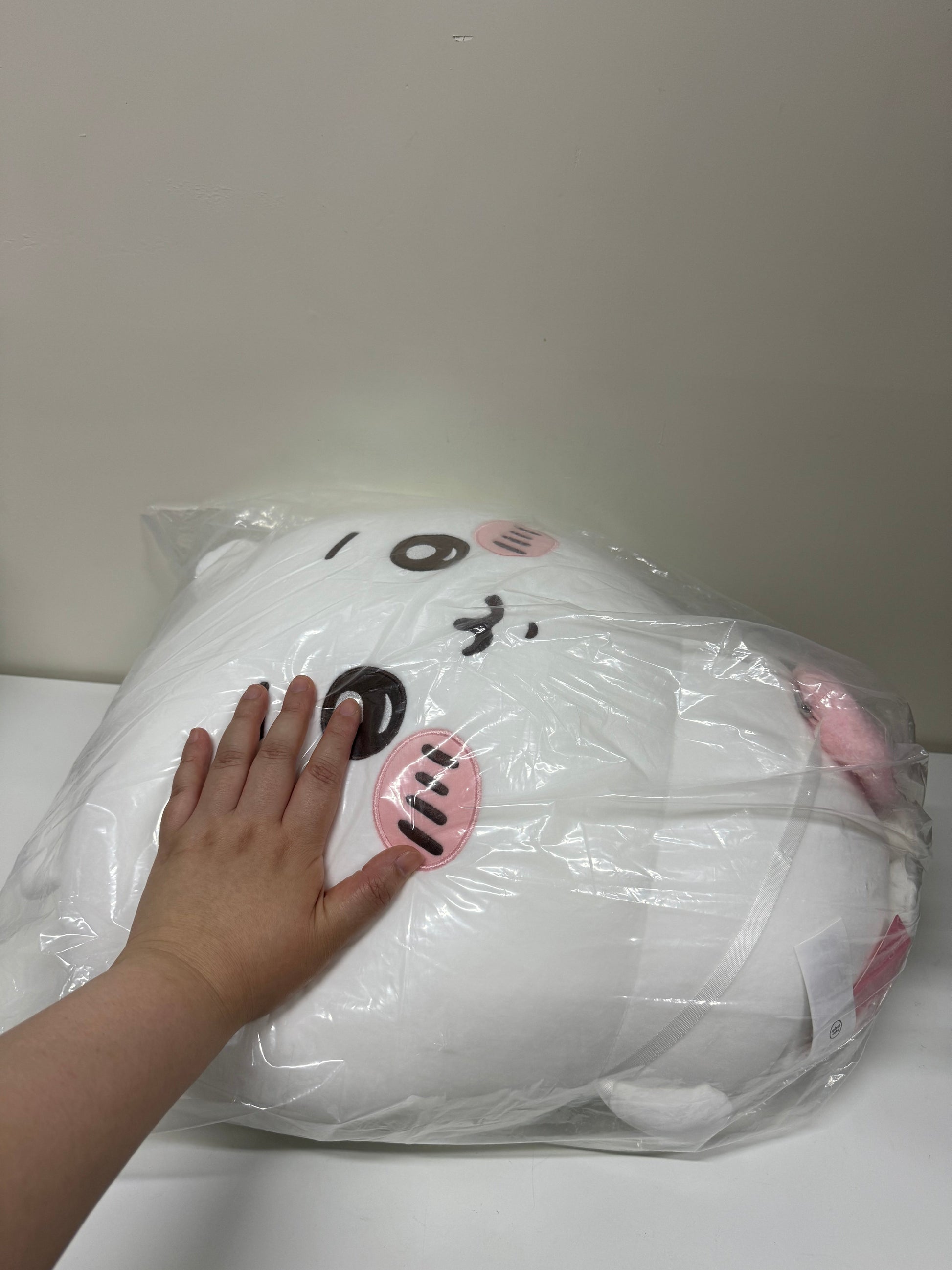 ChiiKawa X Miniso | ChiiKawa Hachiware Usagi -  60cm Giant Outing with Bag Plush Doll Kawaii items Room Decoration doll KawaiiGiftLand